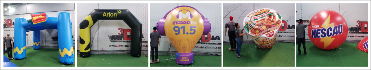 produtos infláveis promocionais